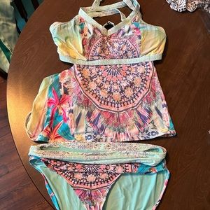 Calia two piece bathing suit